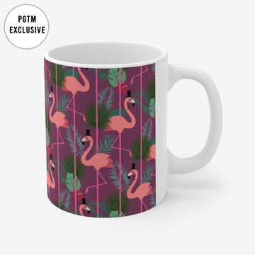 Posh Flamingoes Coffee Mug